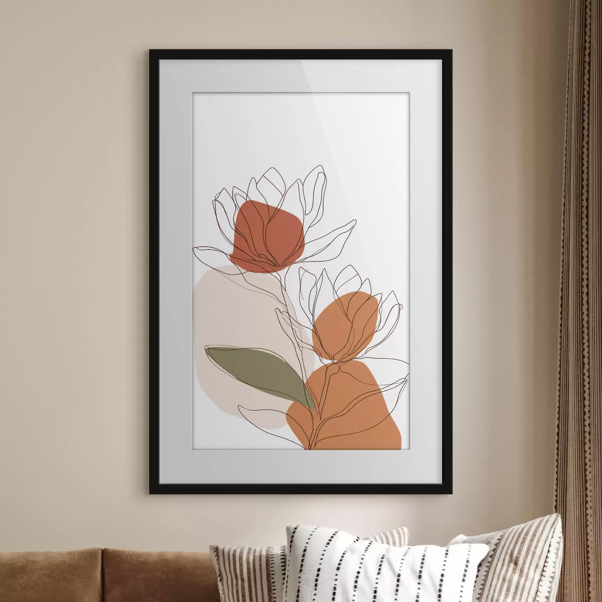 Plakat Mozaika botaniczna f50112