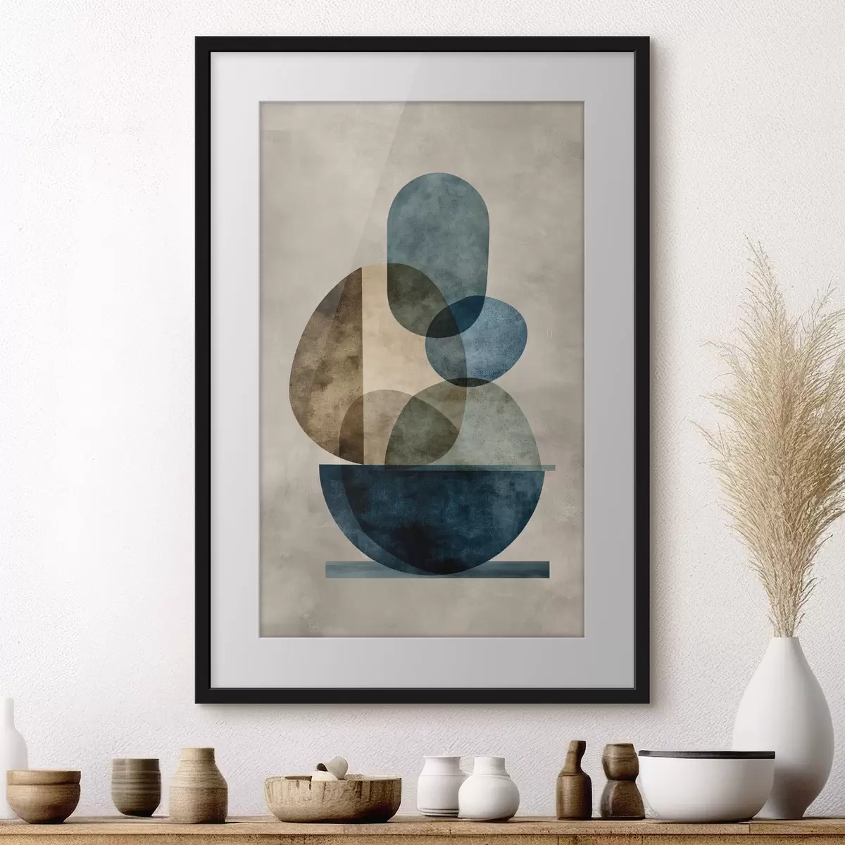 Plakat Harmonia geometryczna f50116