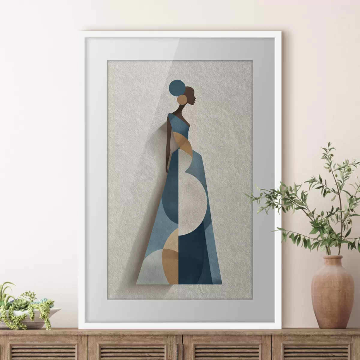 Plakat Geometria elegancji f50118