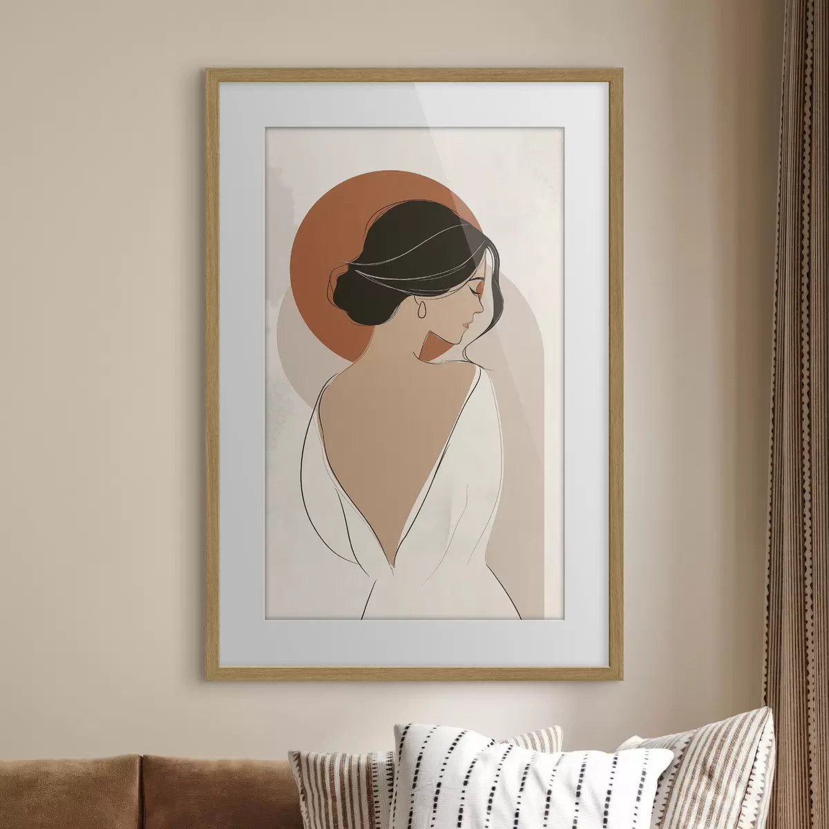 Plakat Kobieta i gracja f50121