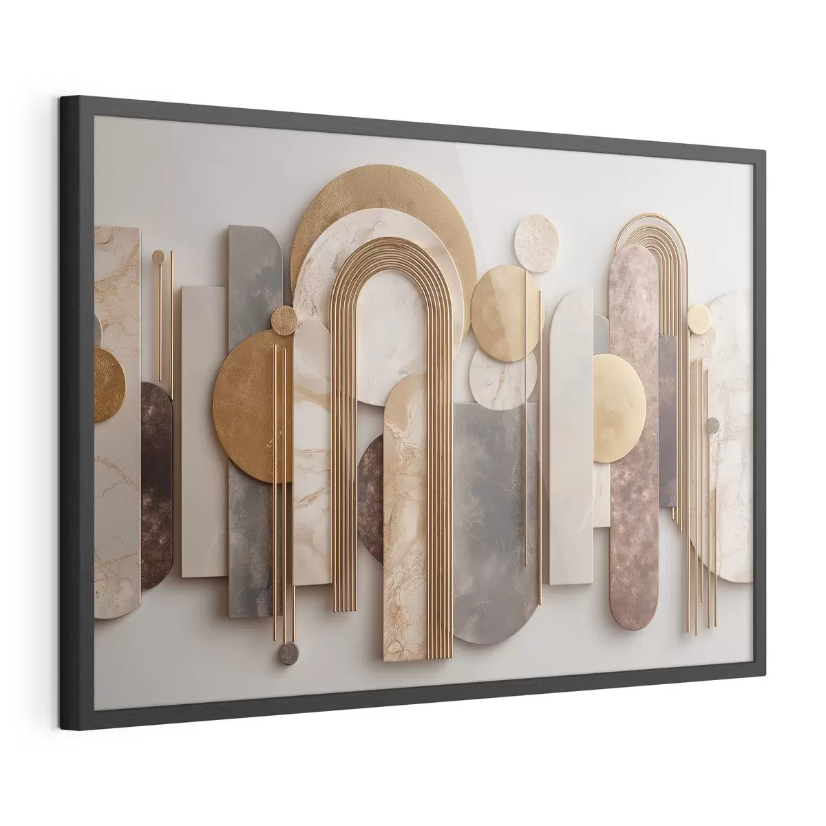 Plakat Kompozycja architektoniczna f50125