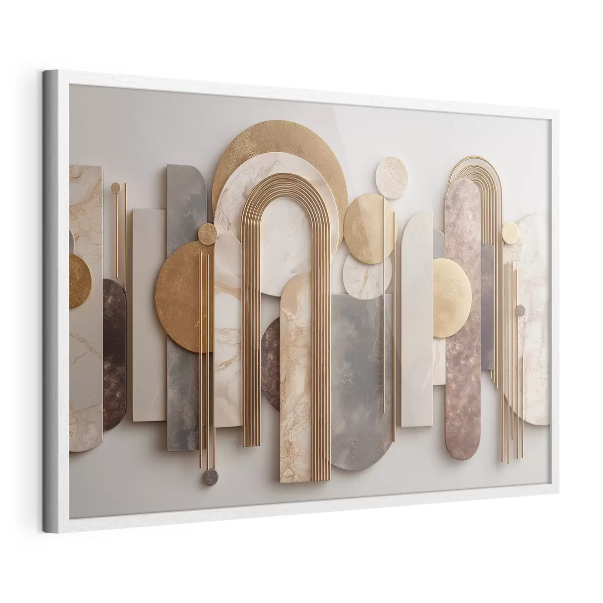 Plakat Kompozycja architektoniczna f50125
