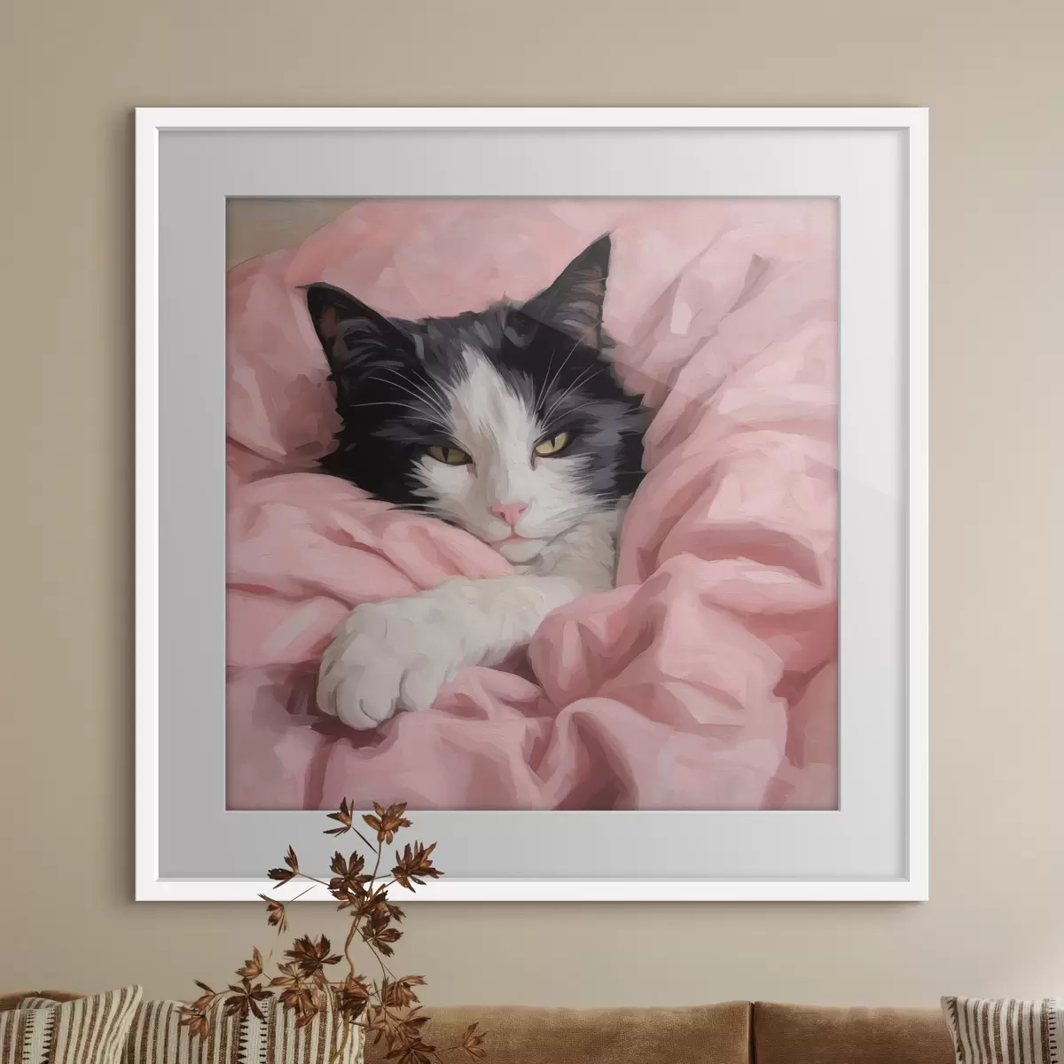 Plakat Przytulny wypoczynek f50129