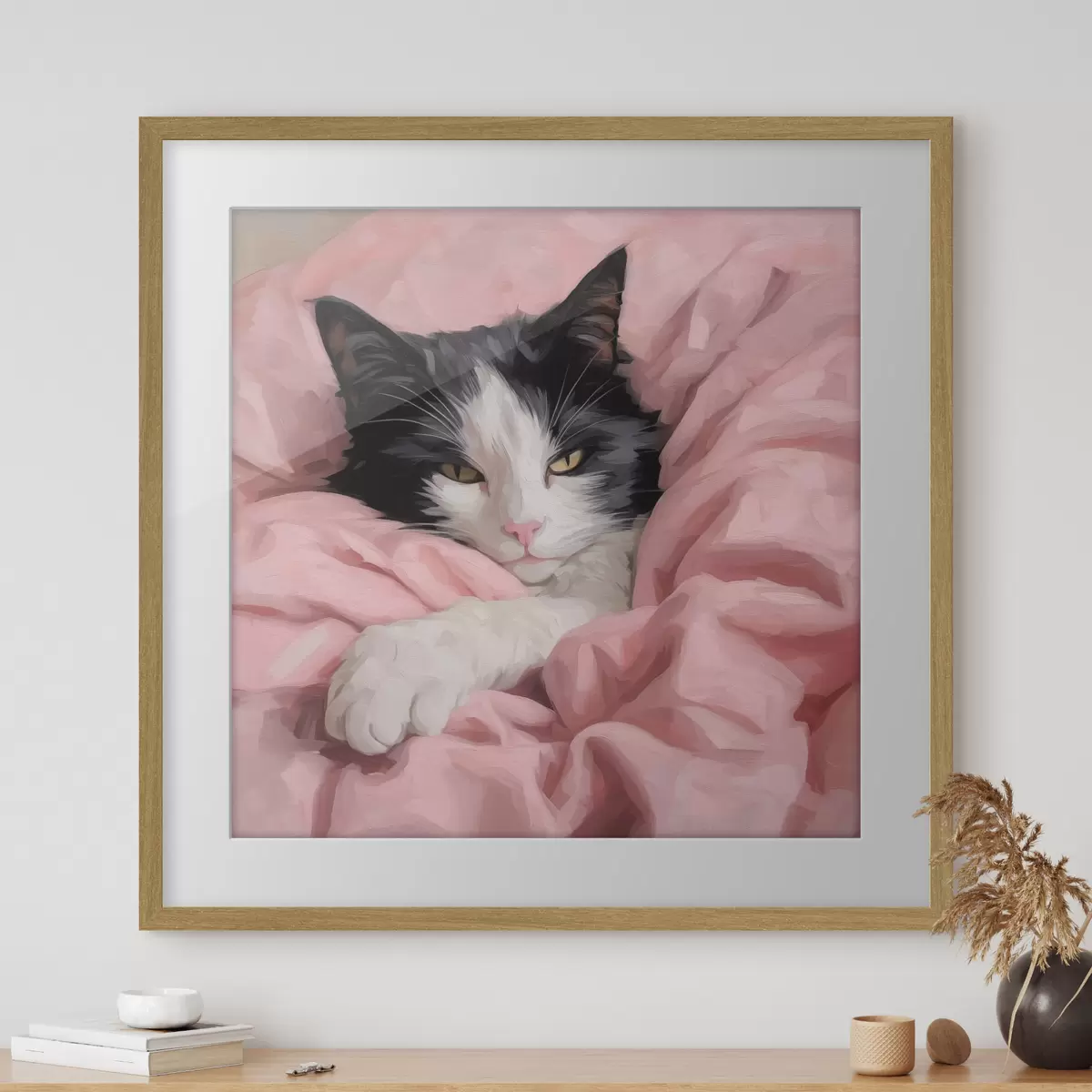 Plakat Przytulny wypoczynek f50129