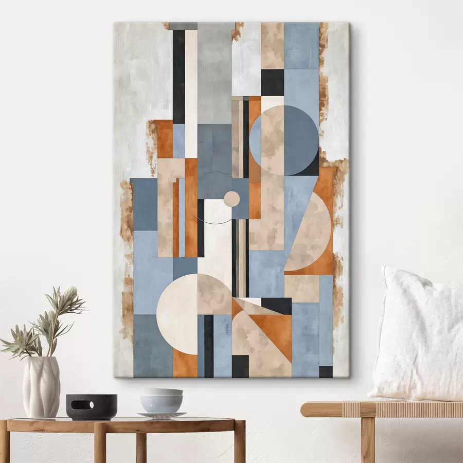 Obraz Abstrakcja geometryczna s49858