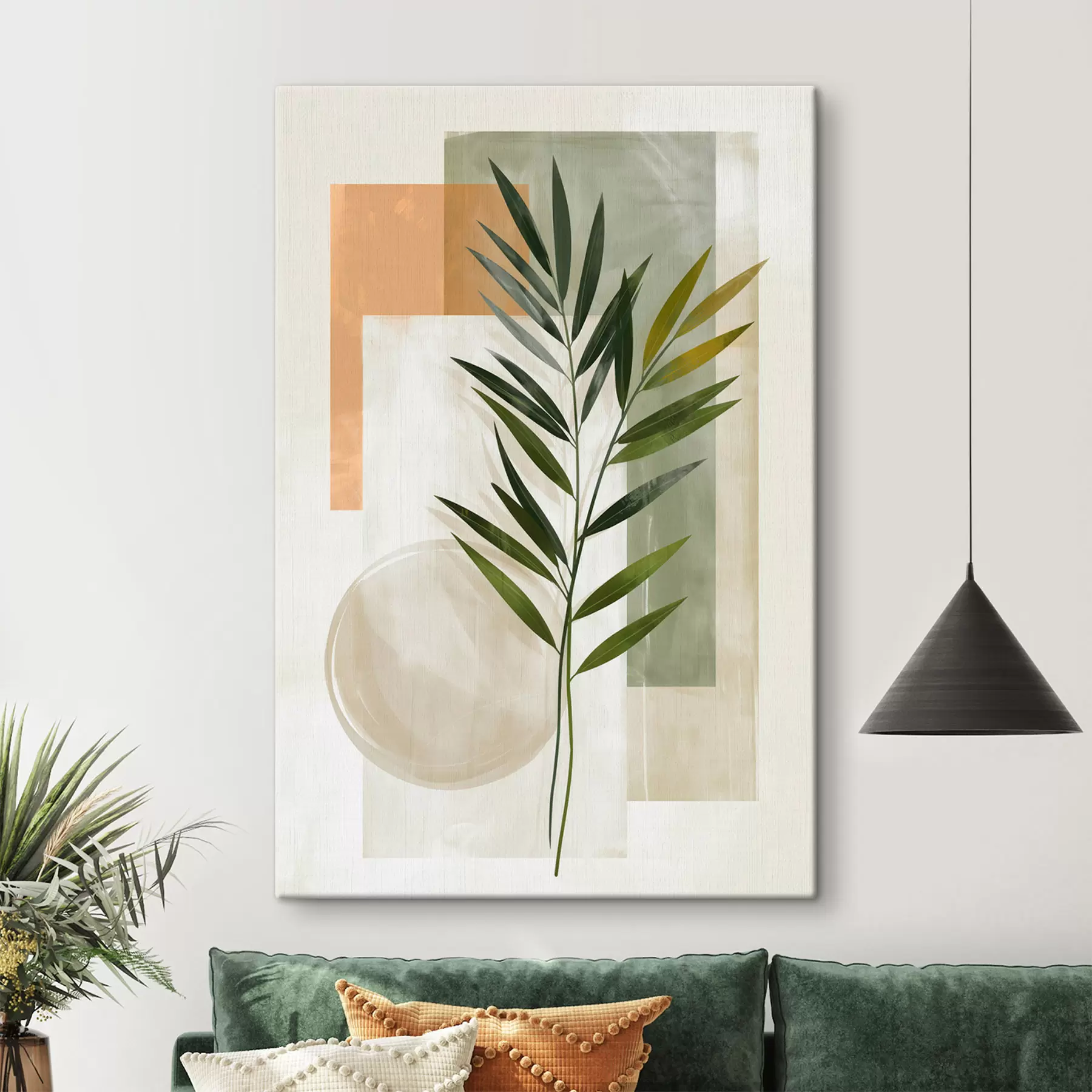 Obraz Botaniczna abstrakcja geometryczna s50158