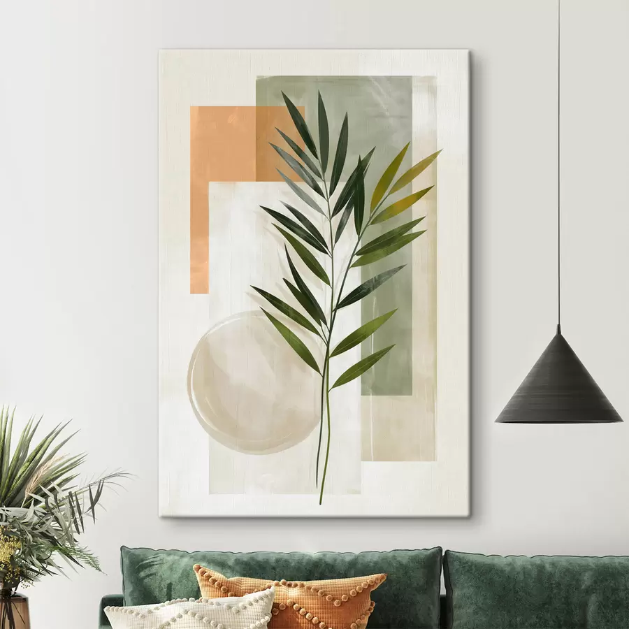 Fototapeta Botaniczna abstrakcja geometryczna s50158