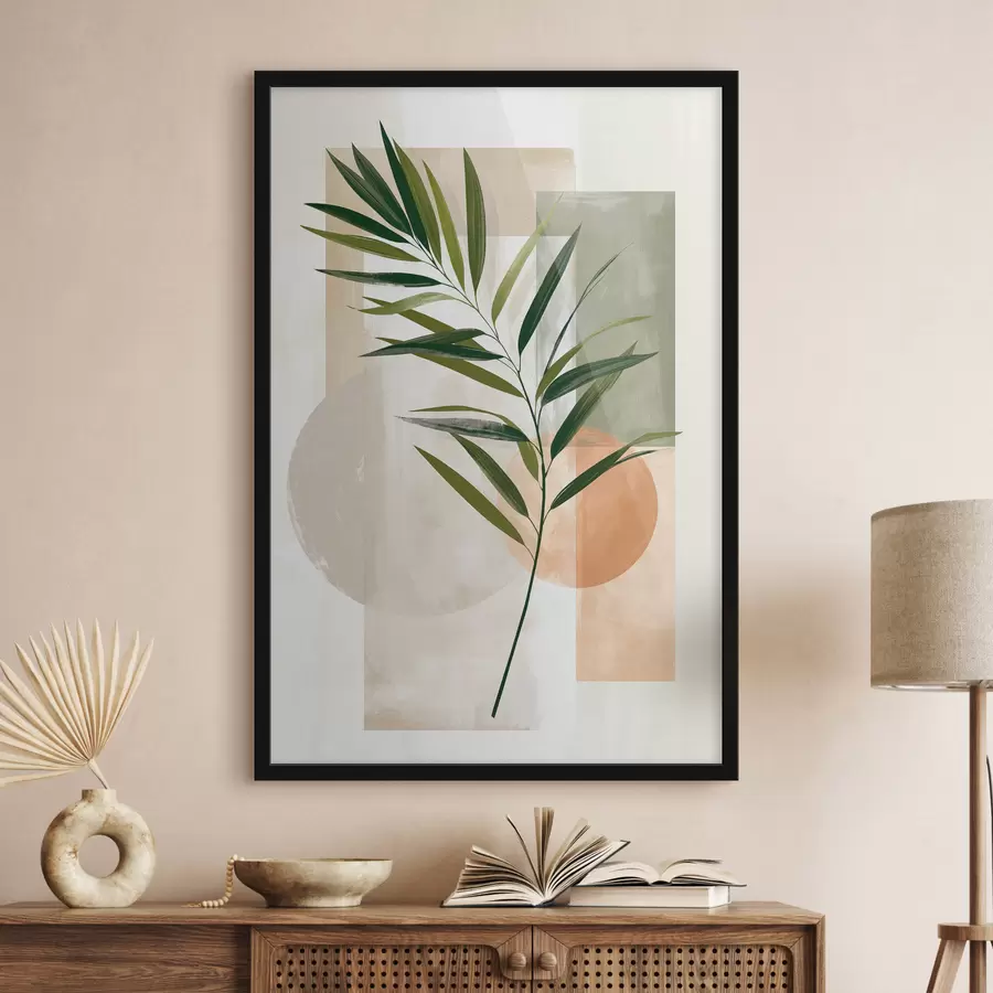 Fototapeta Botaniczna abstrakcja geometryczna f50090