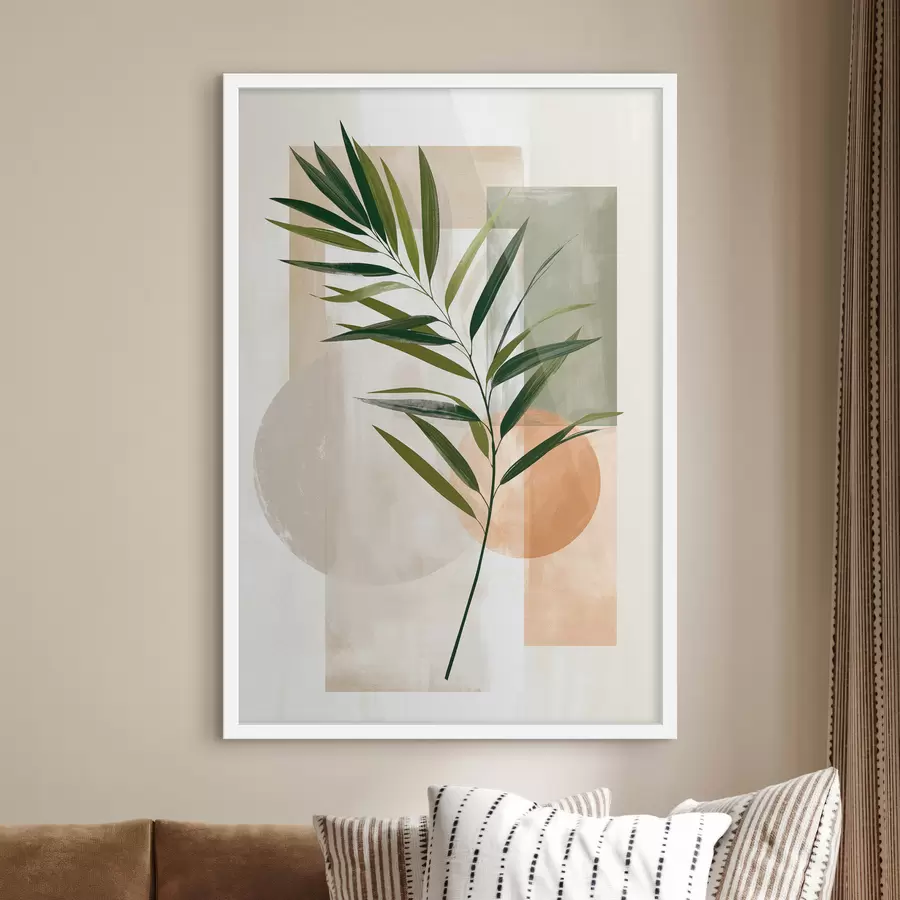 Fototapeta Botaniczna abstrakcja geometryczna f50090