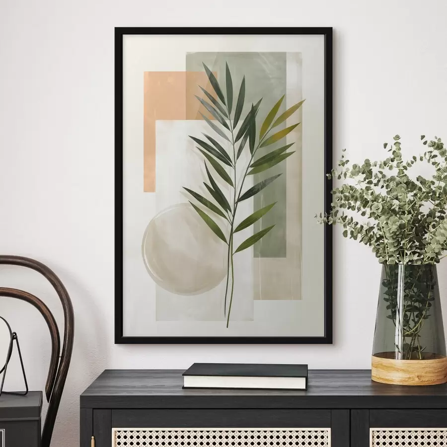 Fototapeta Botaniczna abstrakcja geometryczna f50158