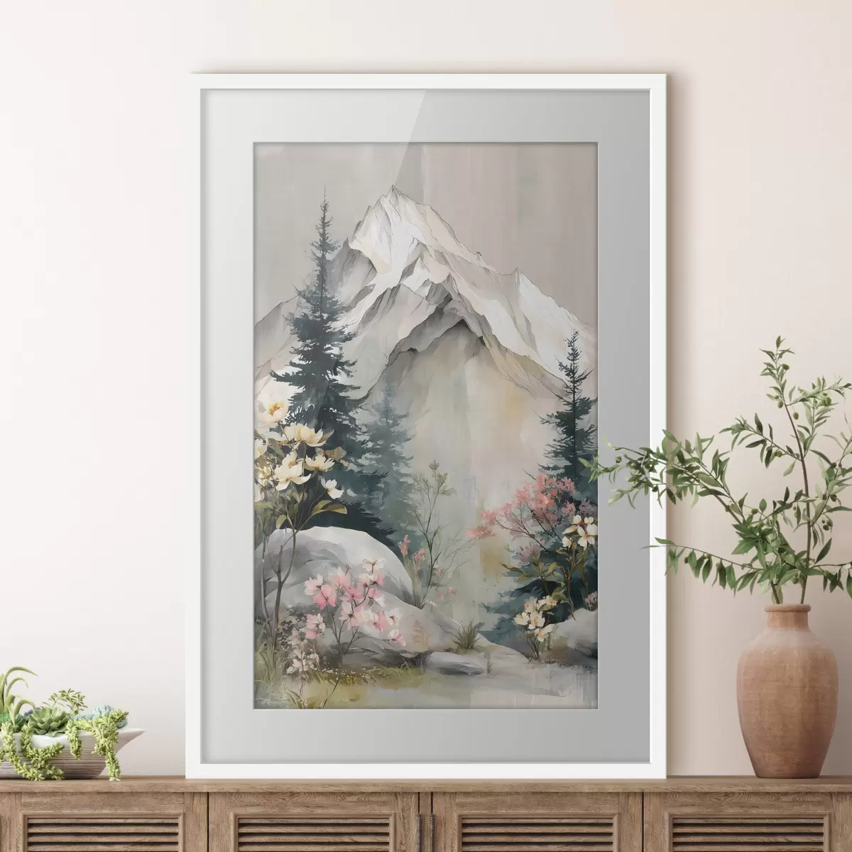 Plakat Las i barwy f50152