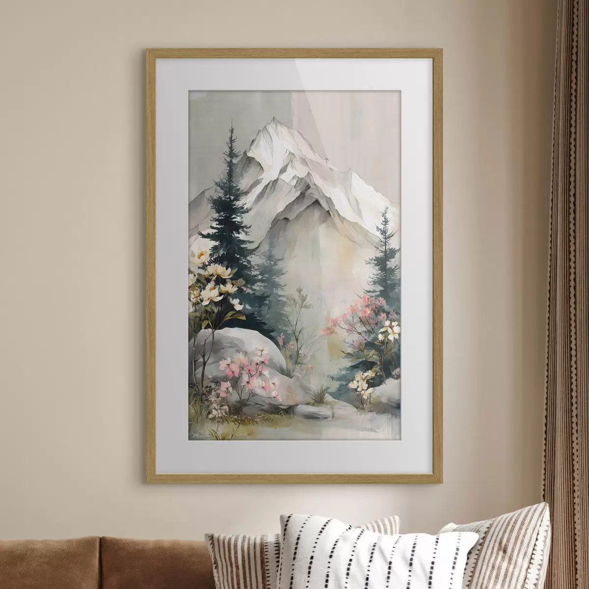 Plakat Las i barwy f50152