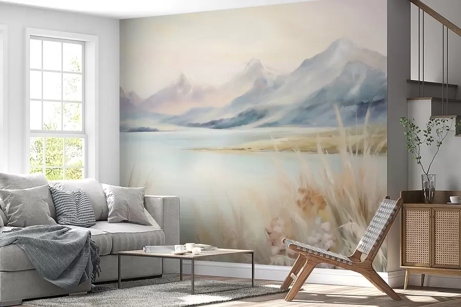 Fototapeta Jezioro i góry w05824