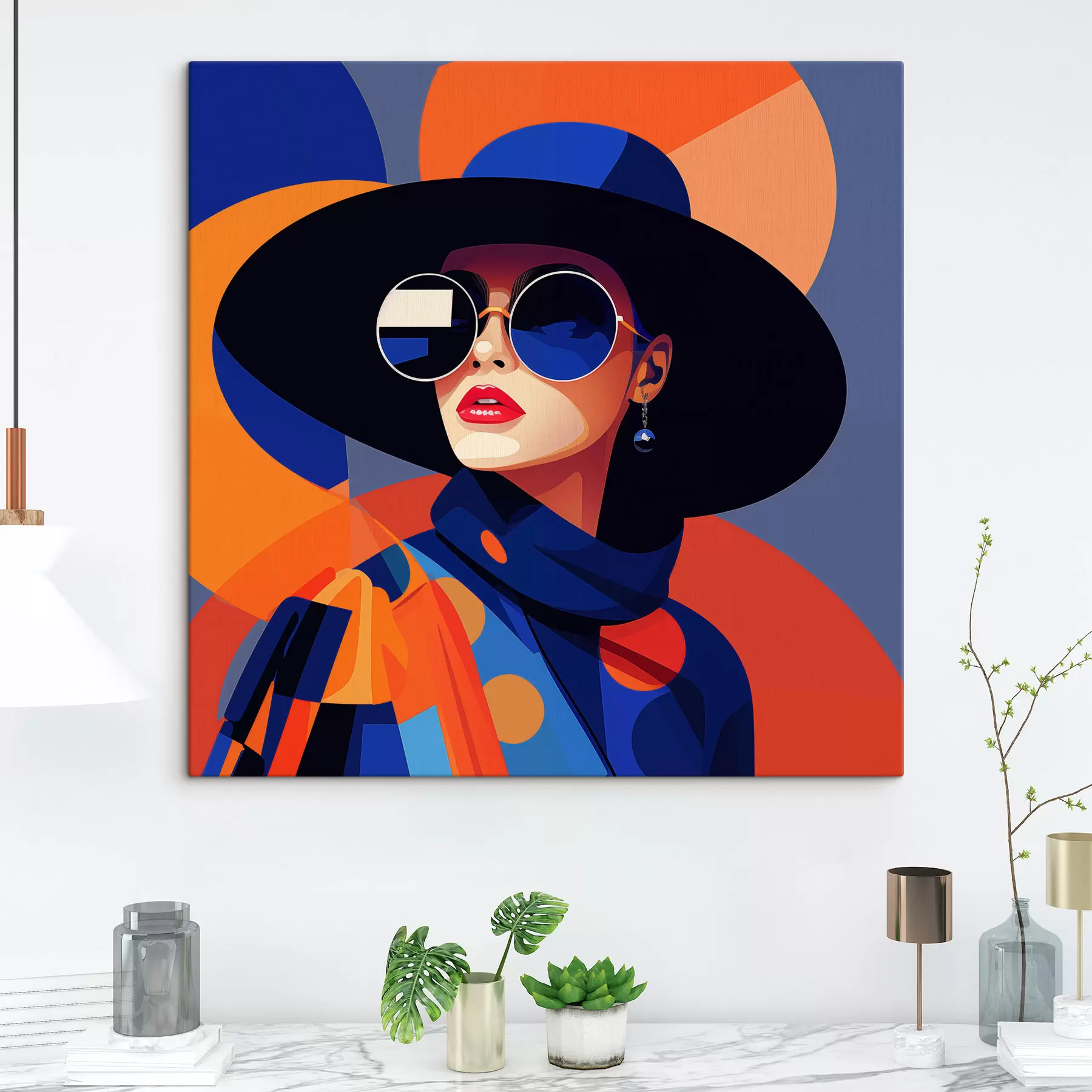Obraz Portret geometryczny s50232