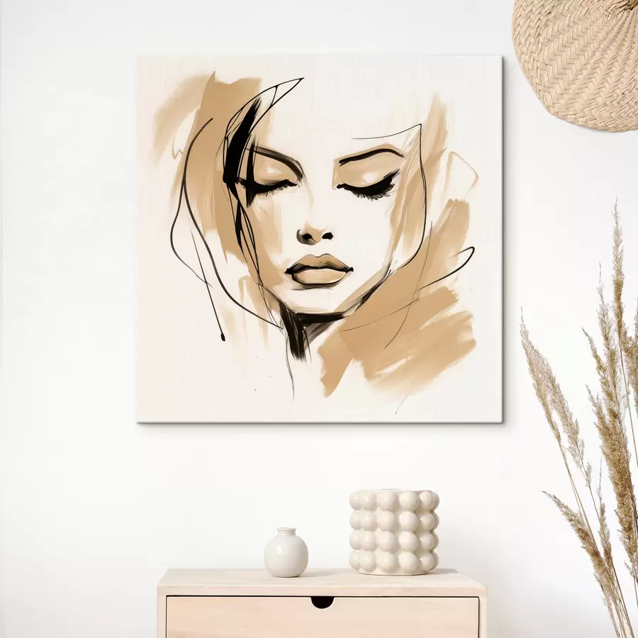 Fototapeta Abstrakcyjny portret dziewczyny s50242
