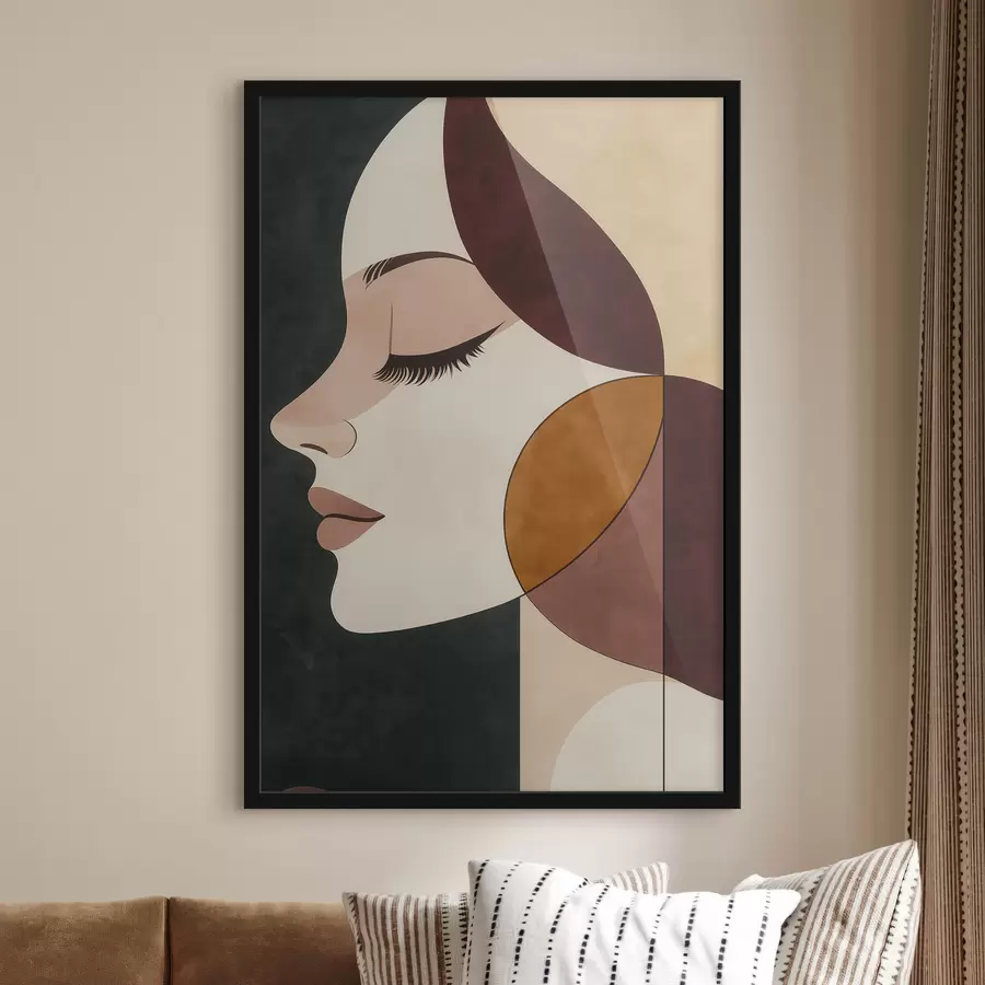 Fototapeta Abstrakcyjny portret dziewczyny f50241
