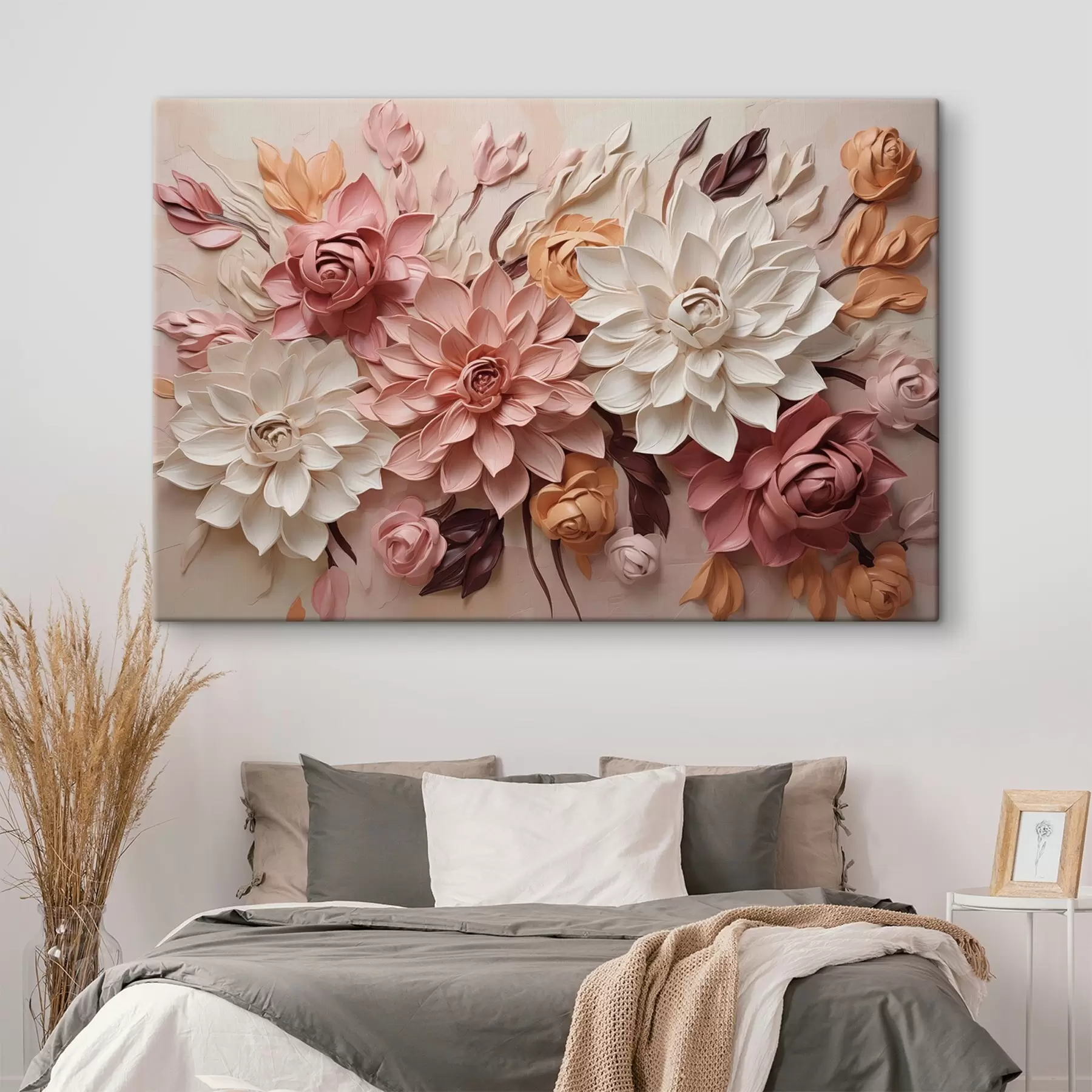 Obraz Świąteczny bukiet w pastelowych odcieniach s50289