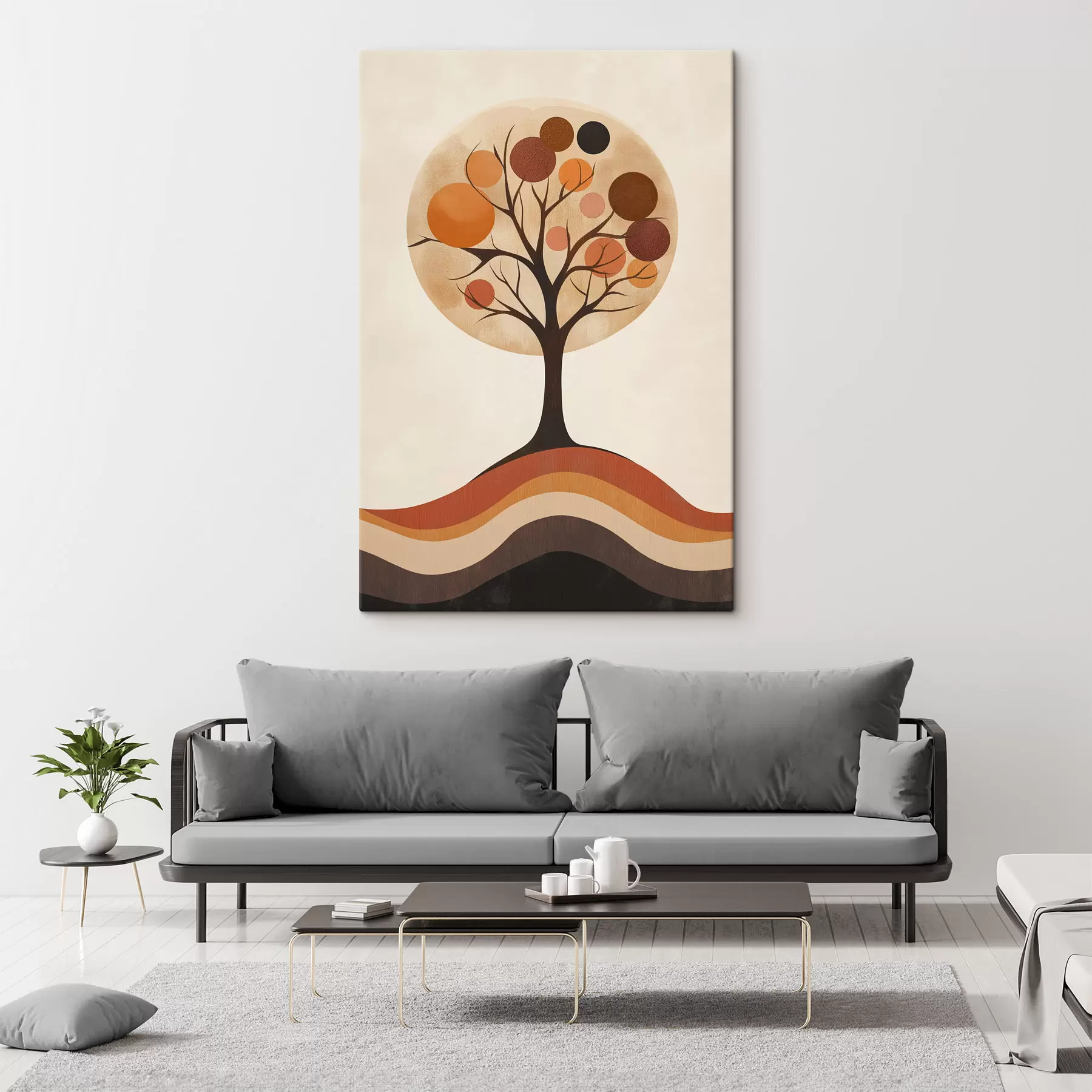 Obraz Abstrakcja botaniczna s50329