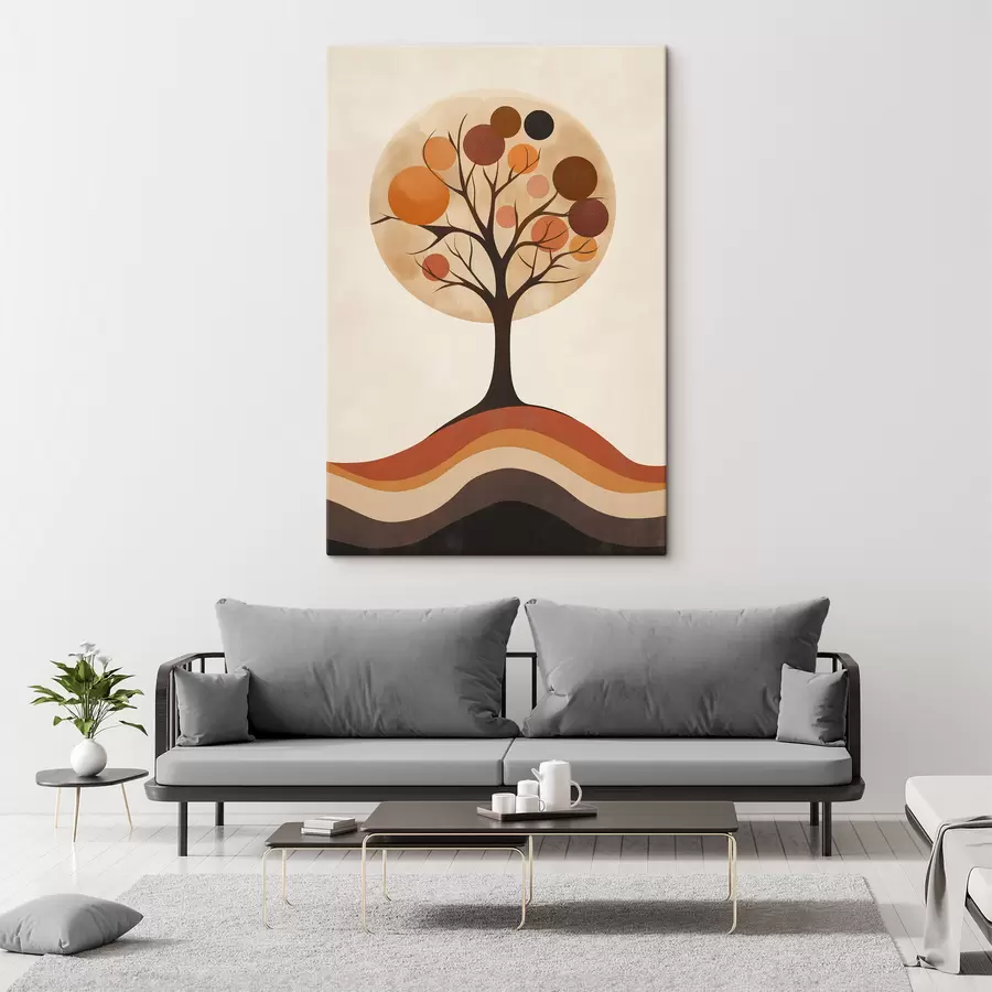 Obraz Abstrakcja botaniczna s50329