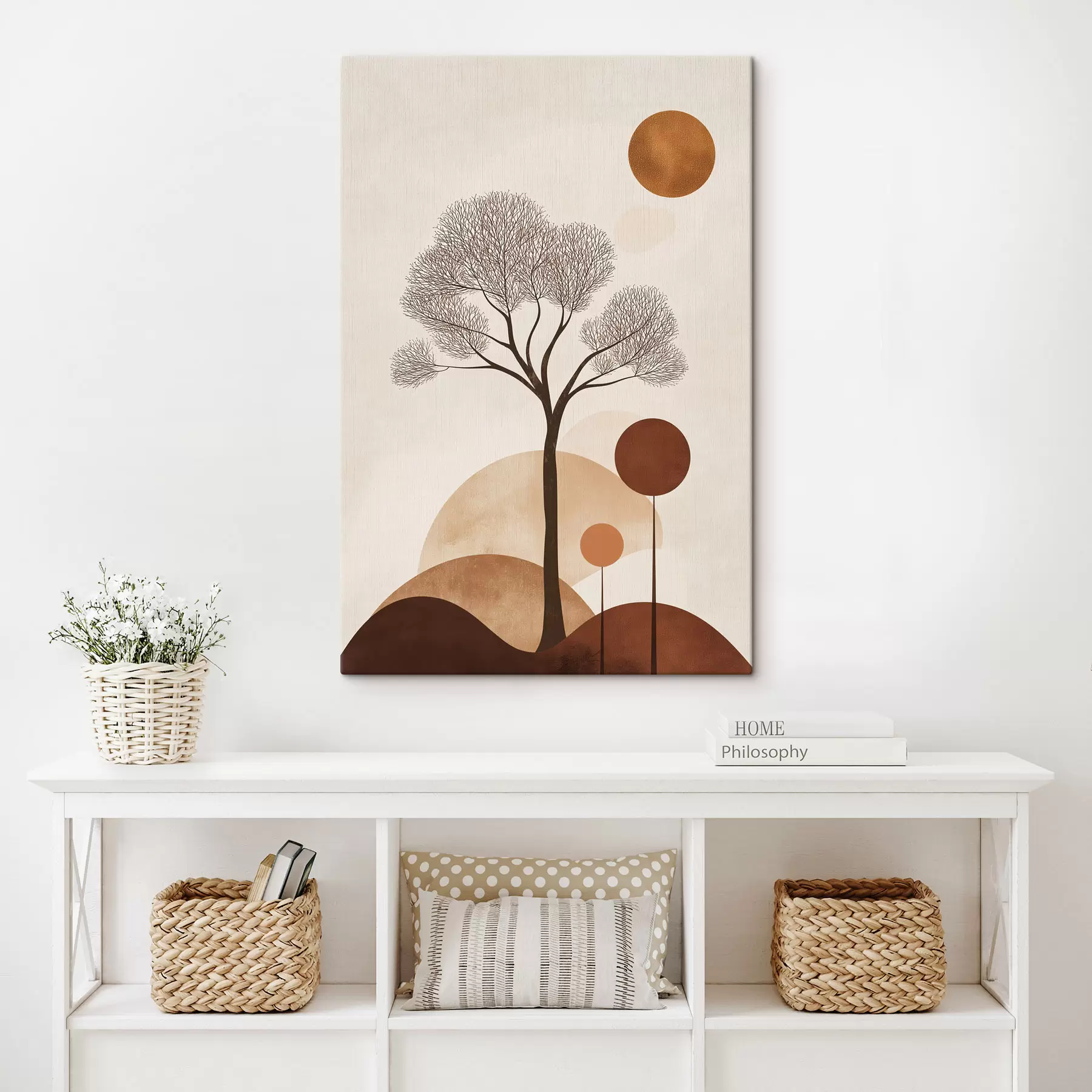 Obraz Abstrakcja botaniczna s50330