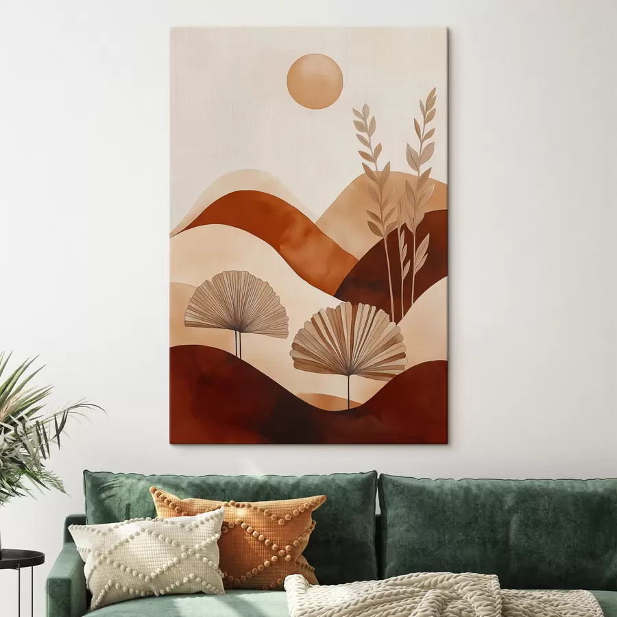 Obraz Abstrakcja botaniczna s50331