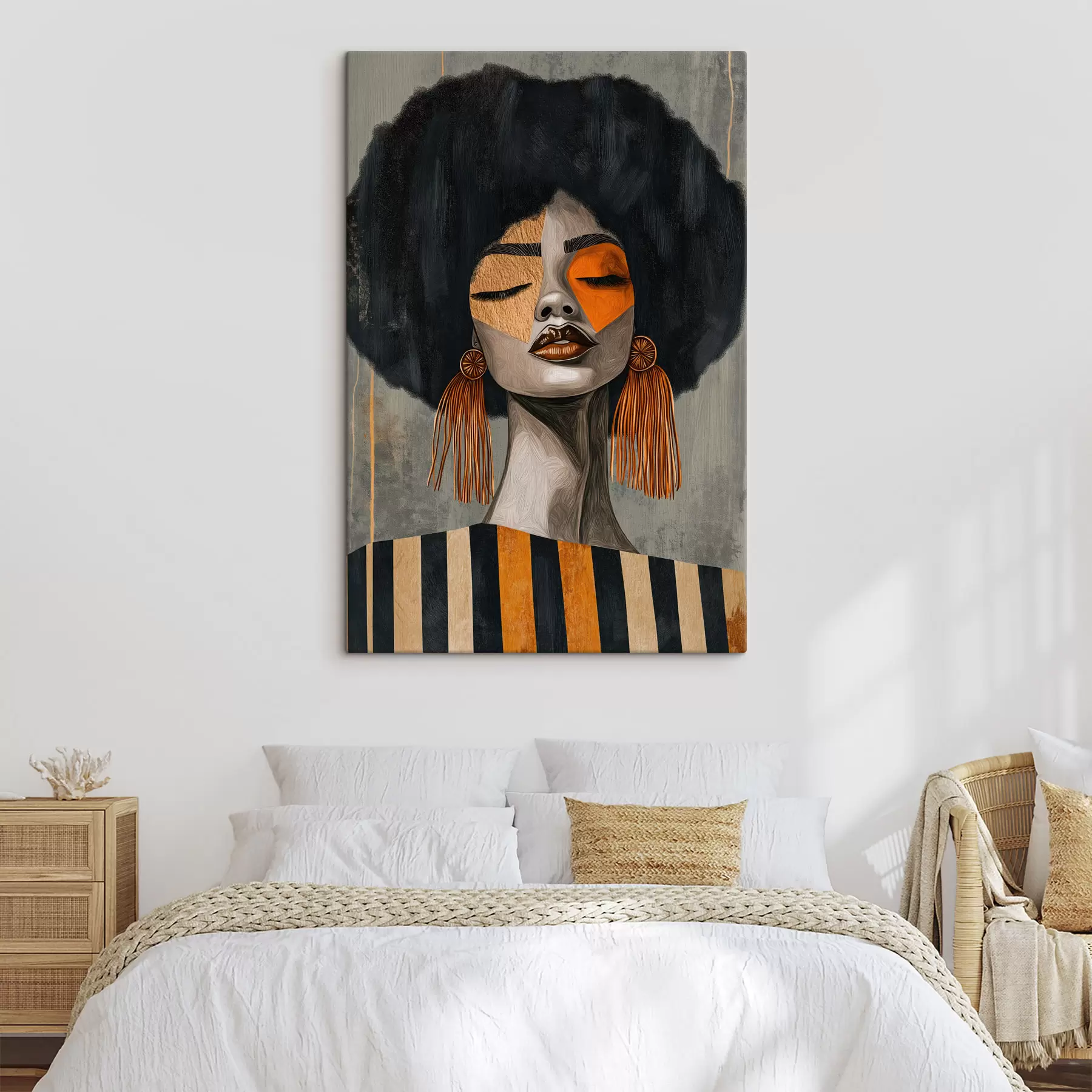 Obraz Dziewczyna z afro s50336