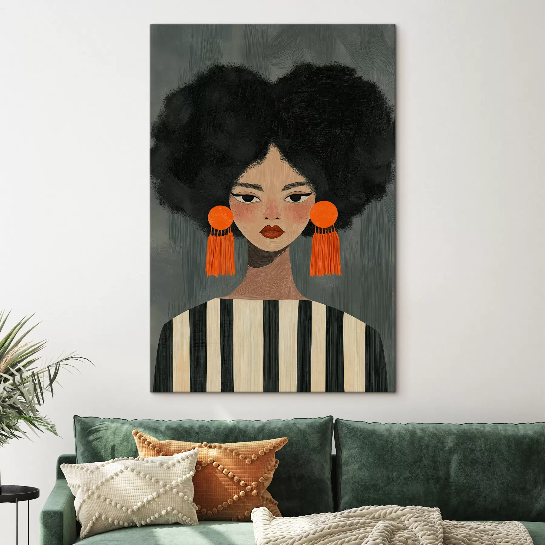 Obraz Dziewczyna z afro s50337