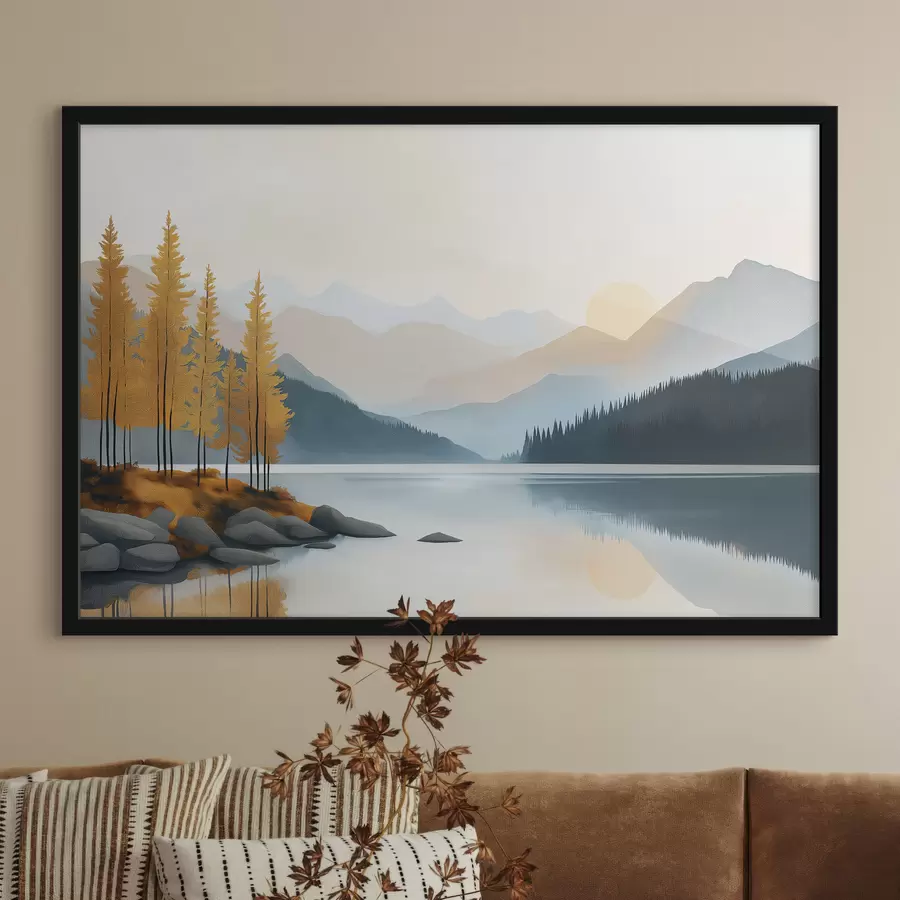 Fototapeta Jezioro Górskie f50344