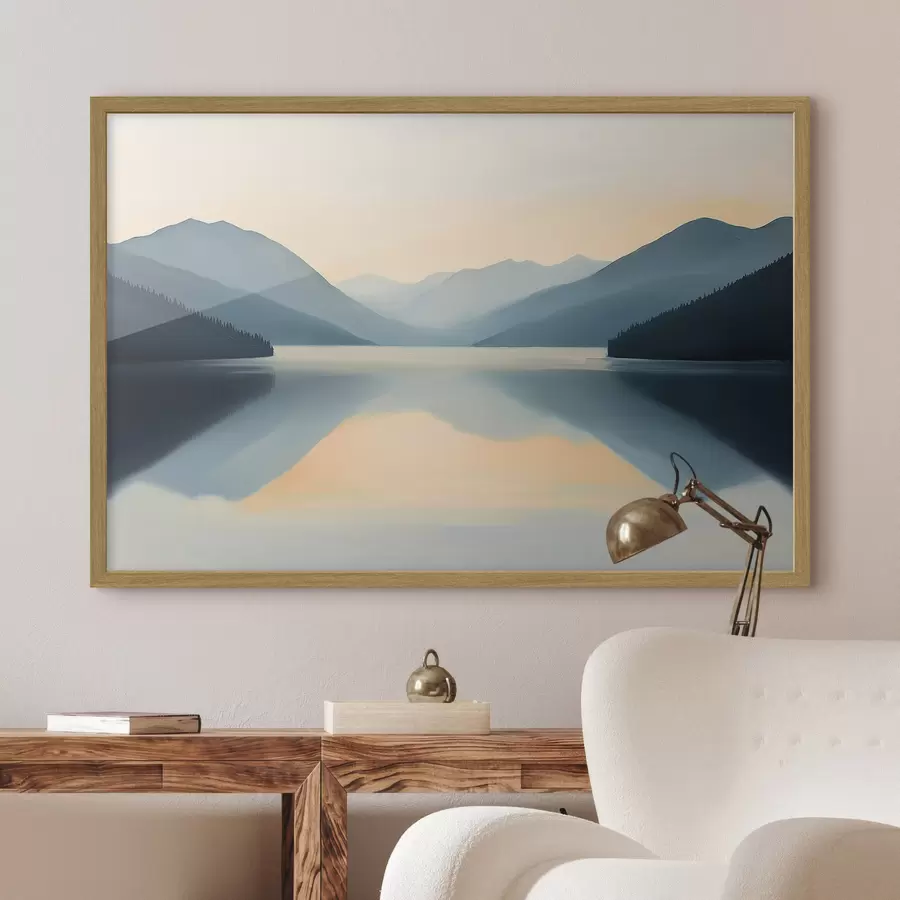 Fototapeta Jezioro Górskie f50349