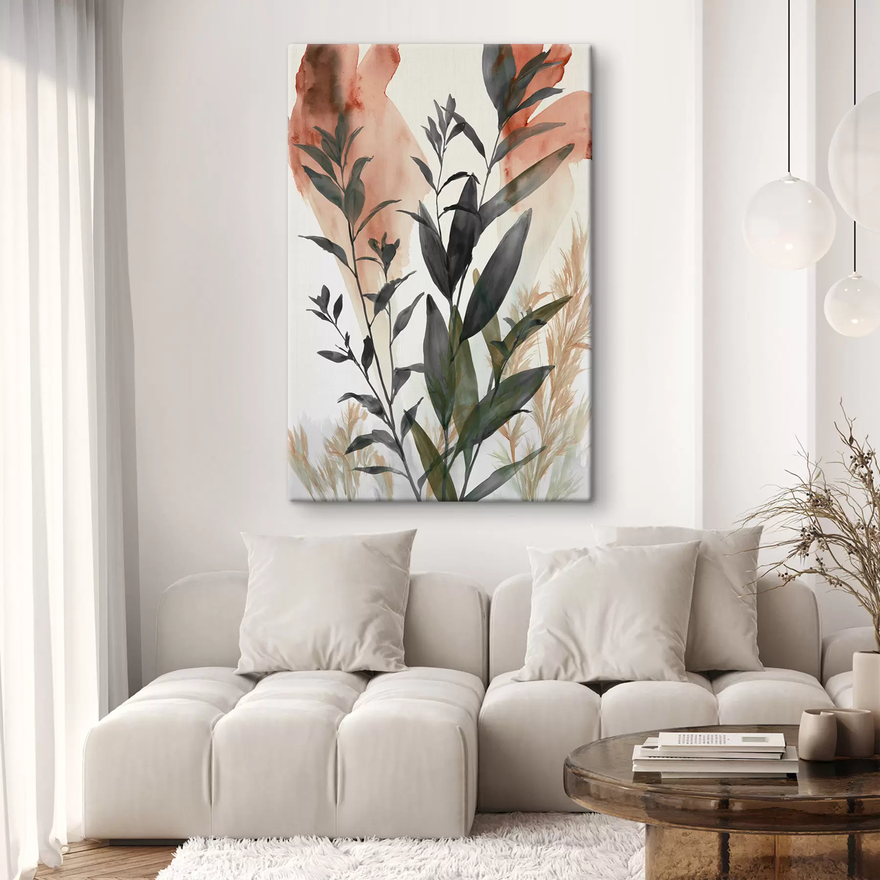 Obraz Abstrakcyjna botanika s50359