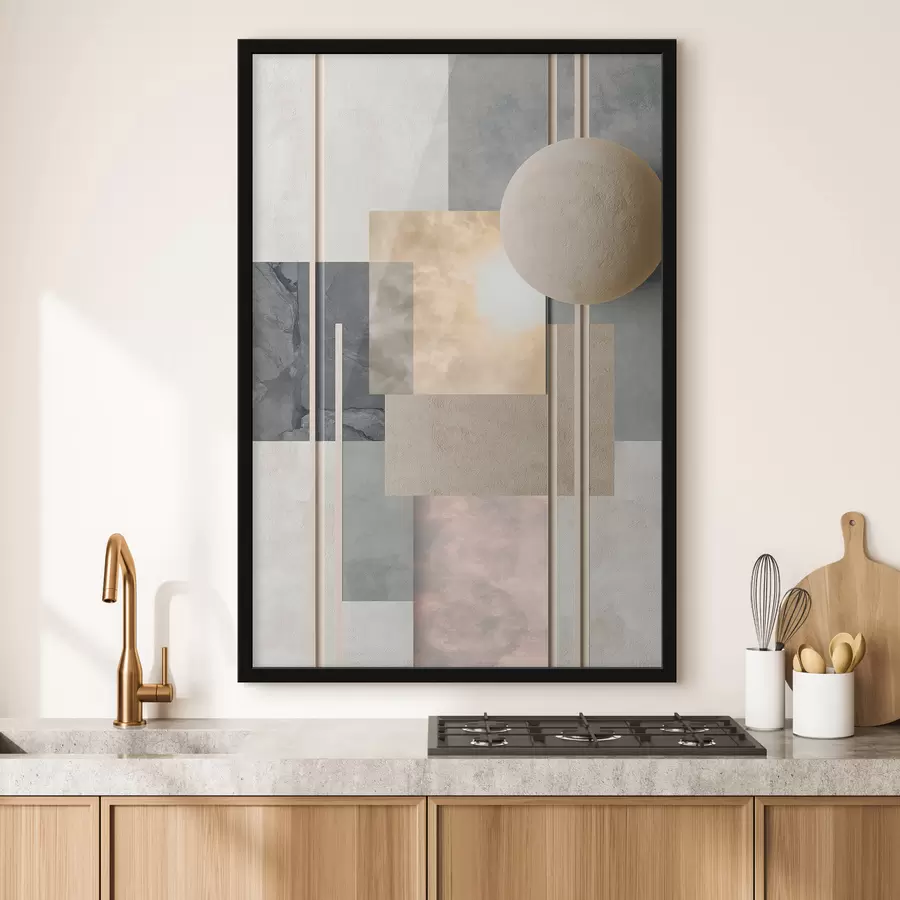 Fototapeta Abstrakcyjna kompozycja geometryczna f50159
