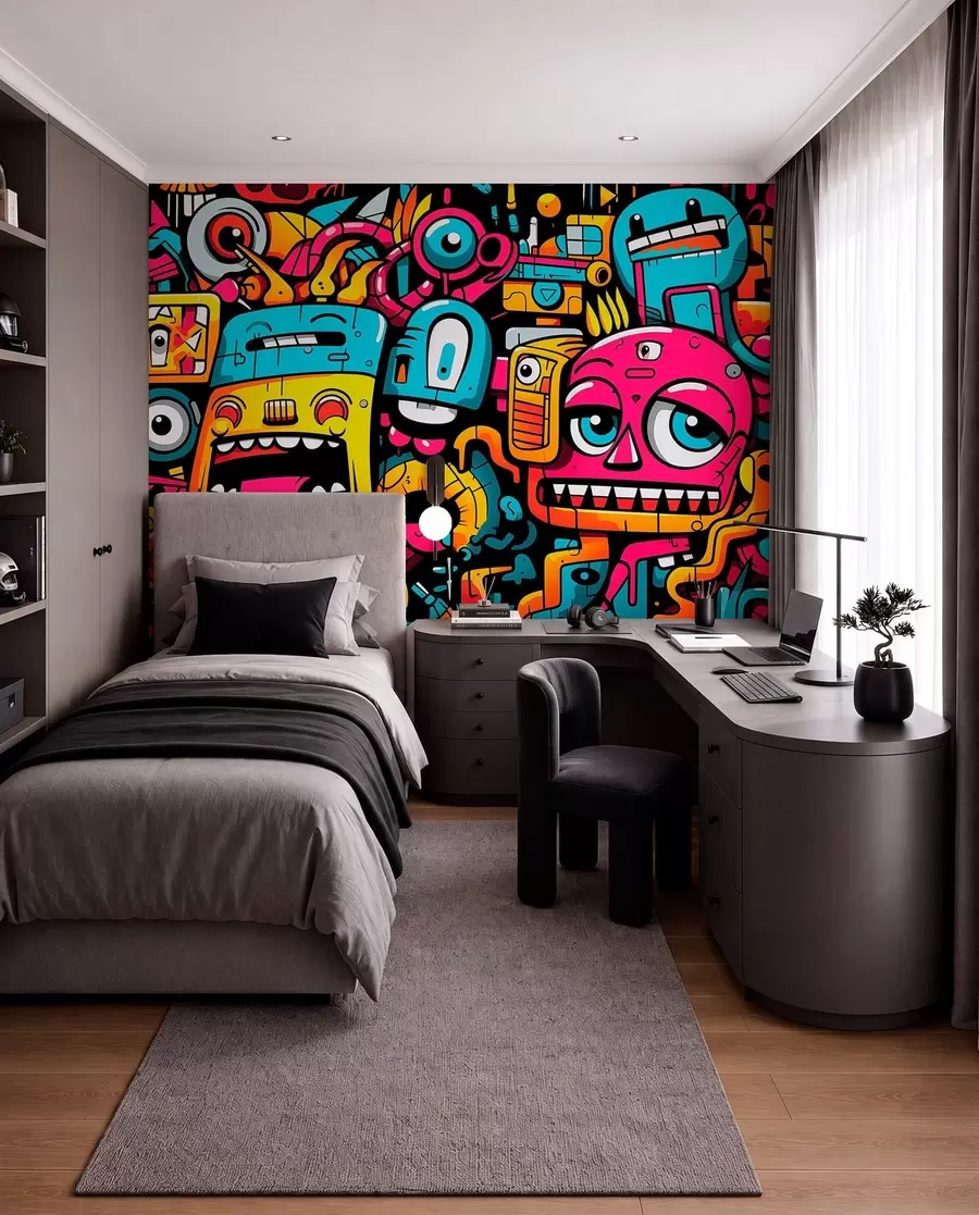 Fototapeta Graffiti w05762