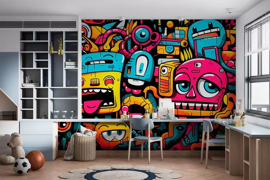 Fototapeta Graffiti w05762