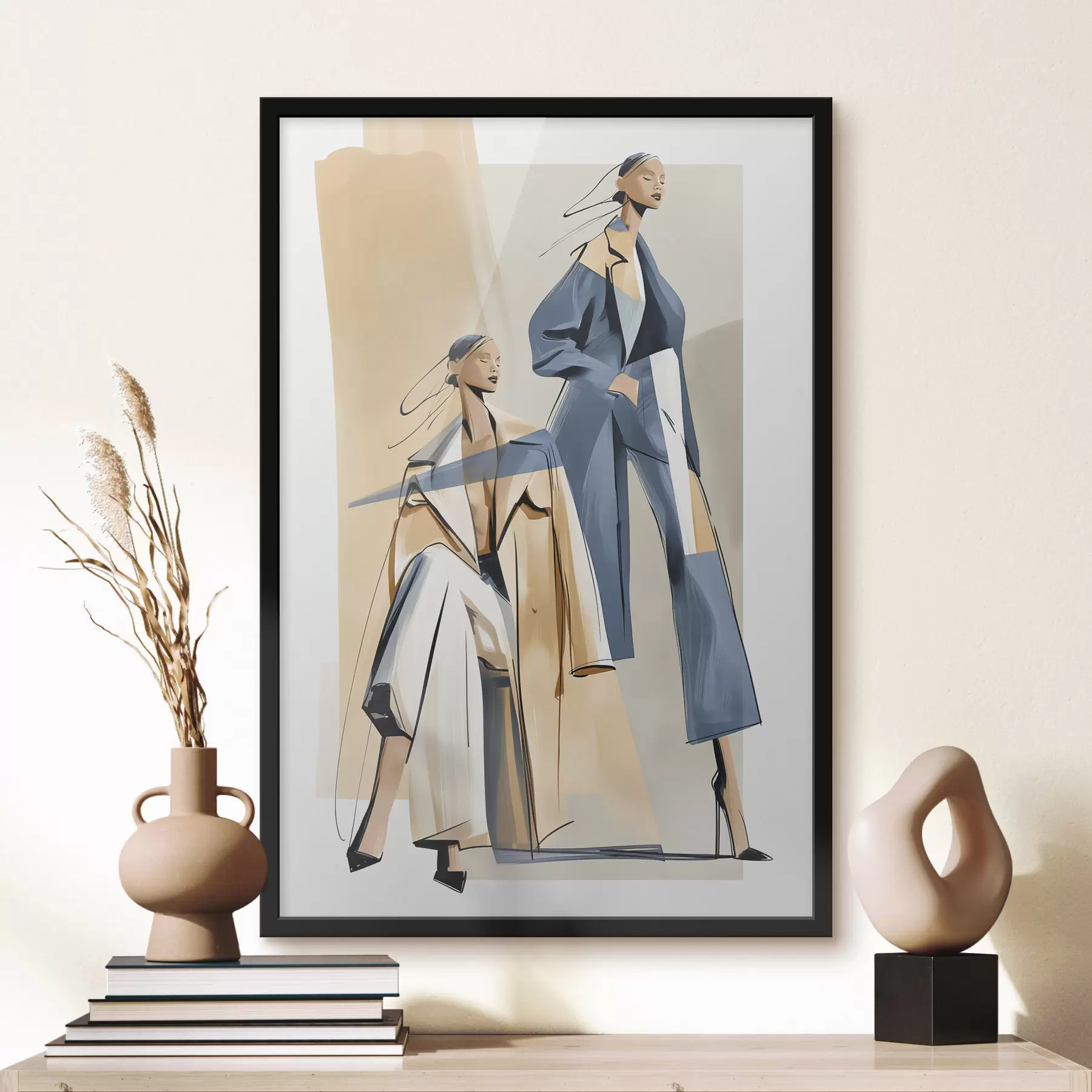 Fototapeta Kobiety śledzące najnowsze trendy w modzie f50366