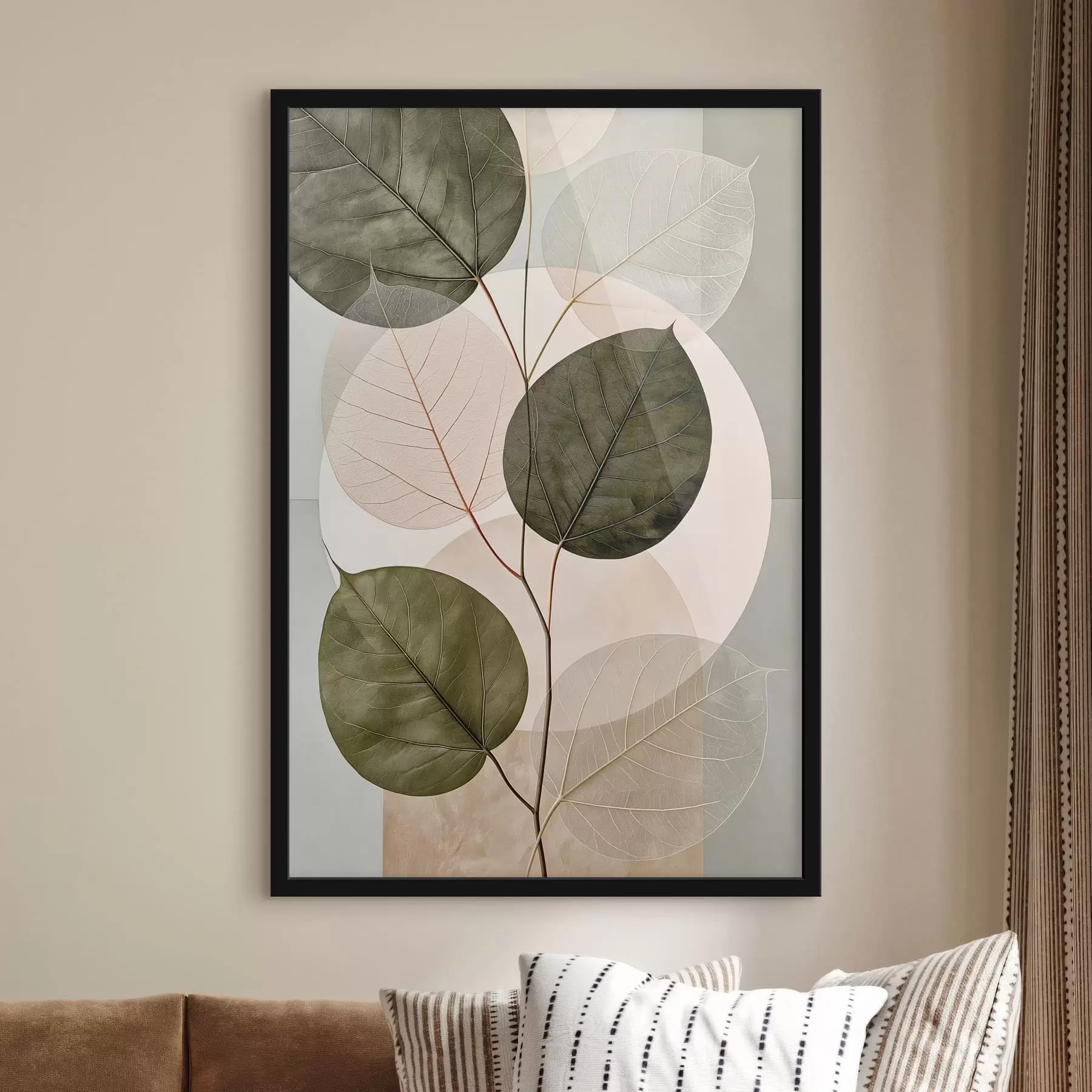 Fototapeta Liście o geometrycznych kształtach f50370