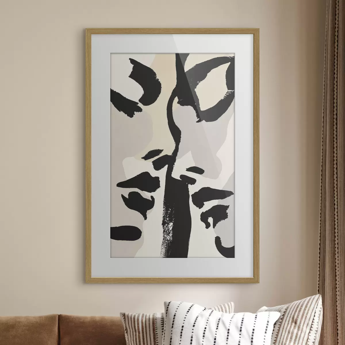 Plakat Abstrakcyjne twarze f50458