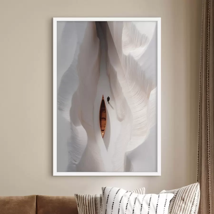 Fototapeta Łódź i lekkość f50421