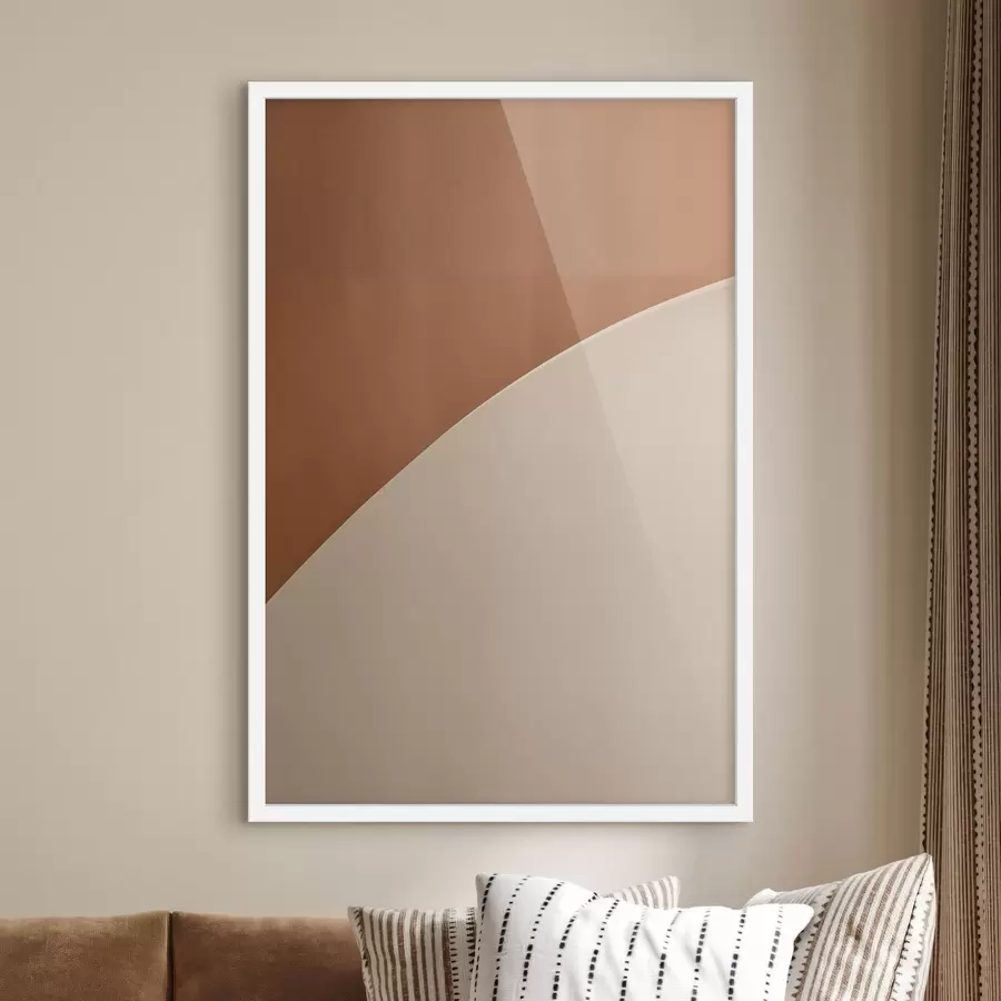 Fototapeta Geometryczny łuk z terakoty f50393