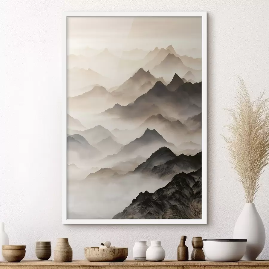 Fototapeta Góry Mgliste f50468