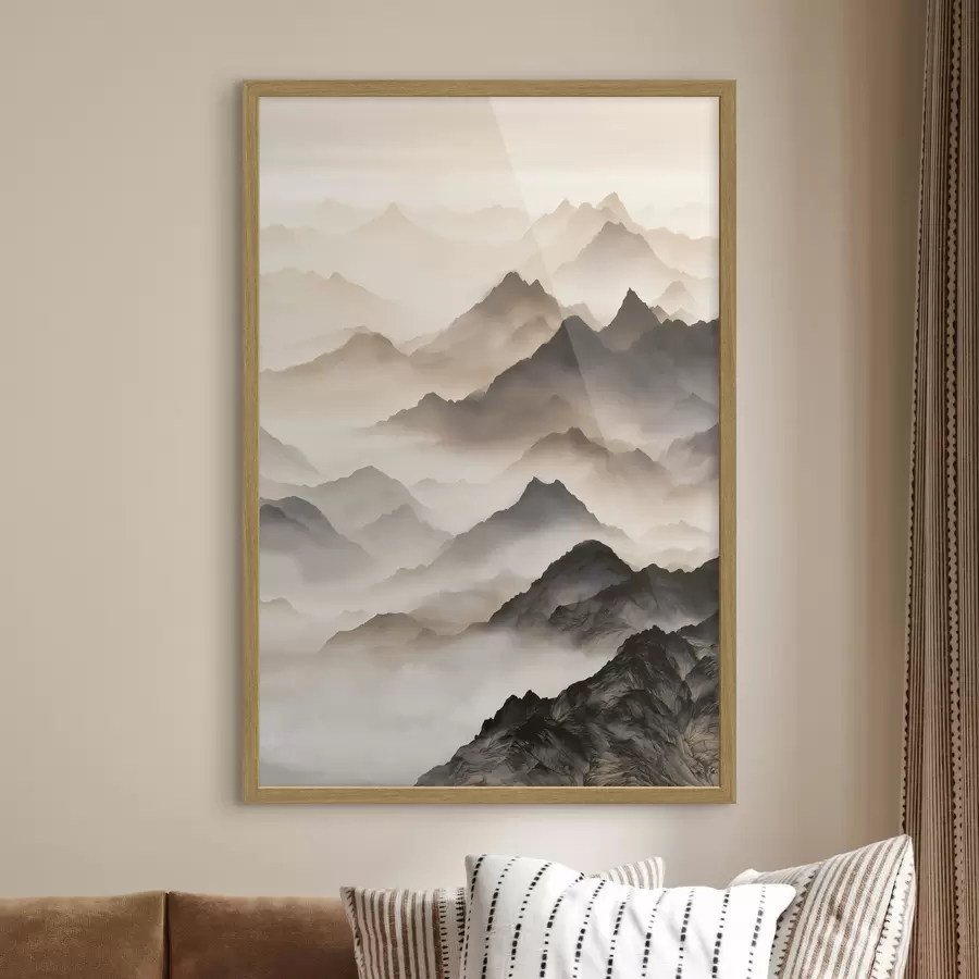 Fototapeta Góry Mgliste f50468