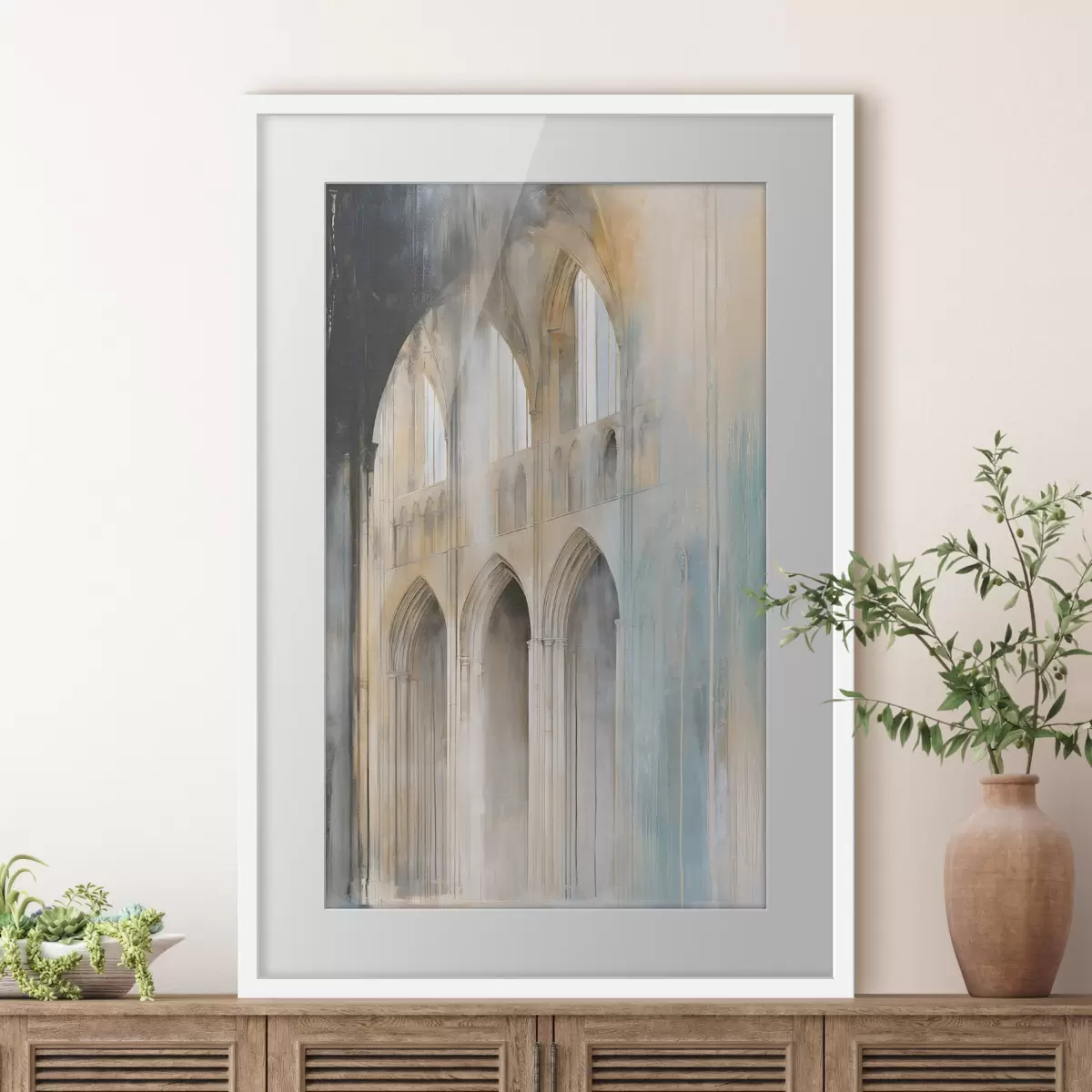 Plakat Abstrakcja architektoniczna f50479