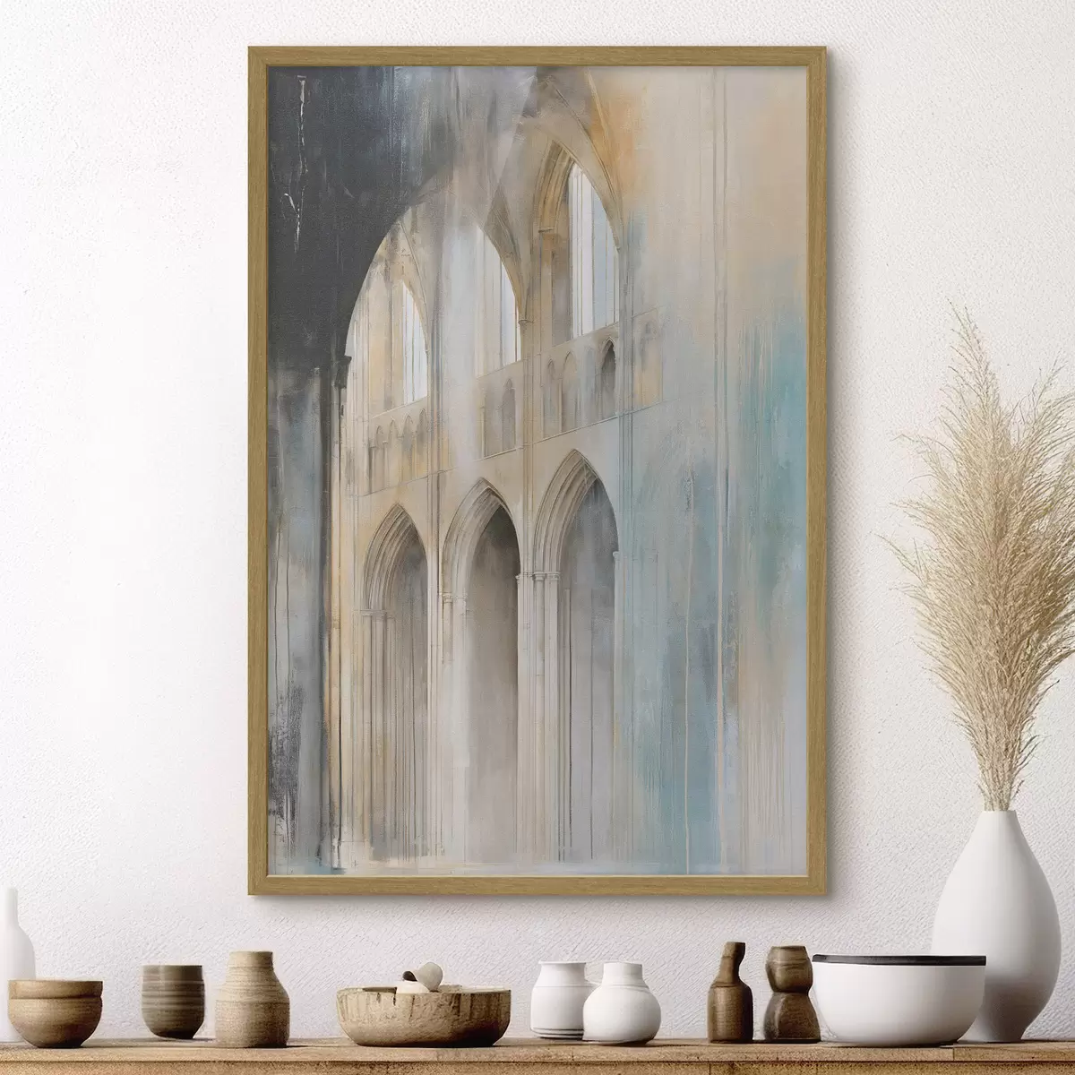 Plakat Abstrakcja architektoniczna f50479