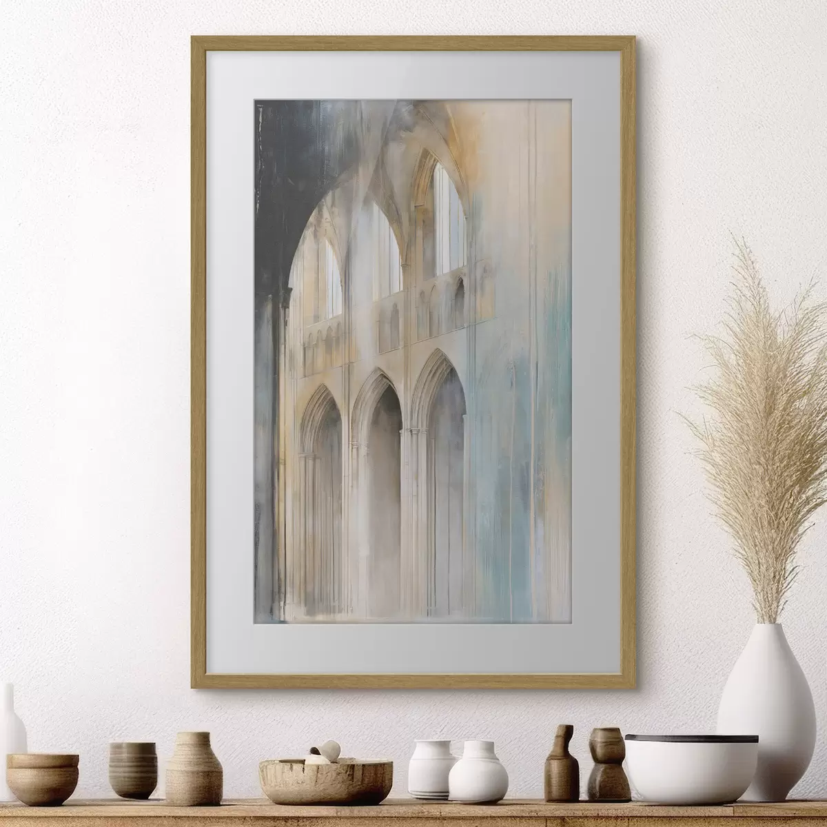 Plakat Abstrakcja architektoniczna f50479