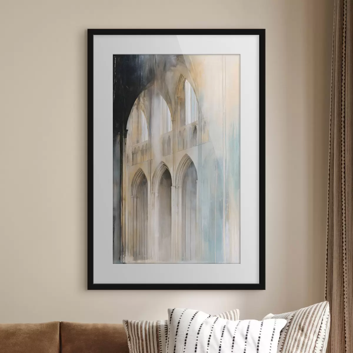 Plakat Abstrakcja architektoniczna f50479