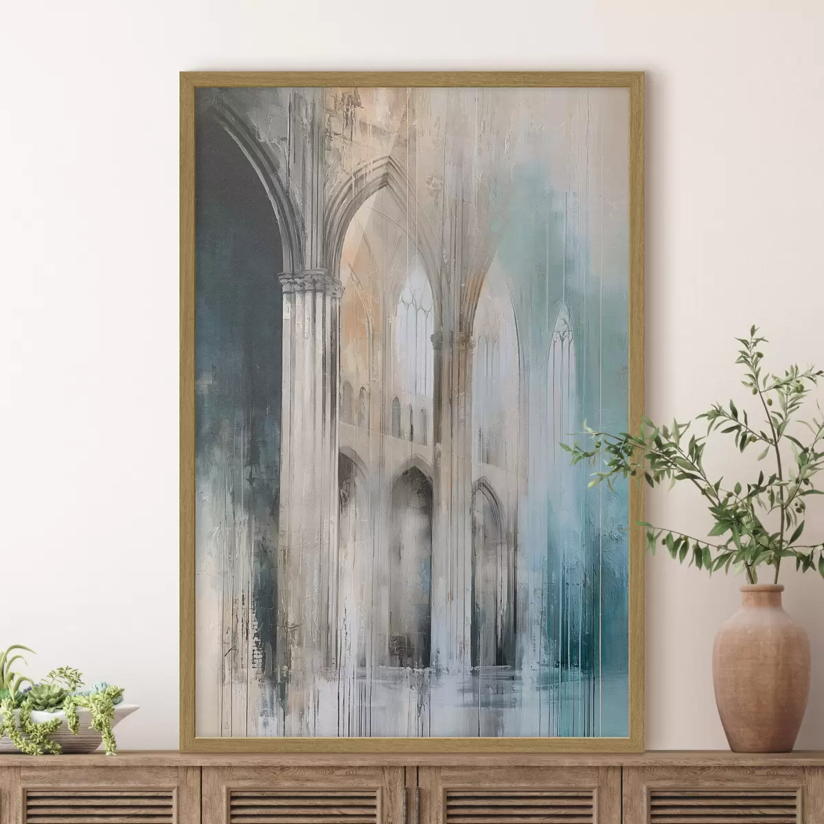 Plakat Abstrakcja architektoniczna f50480