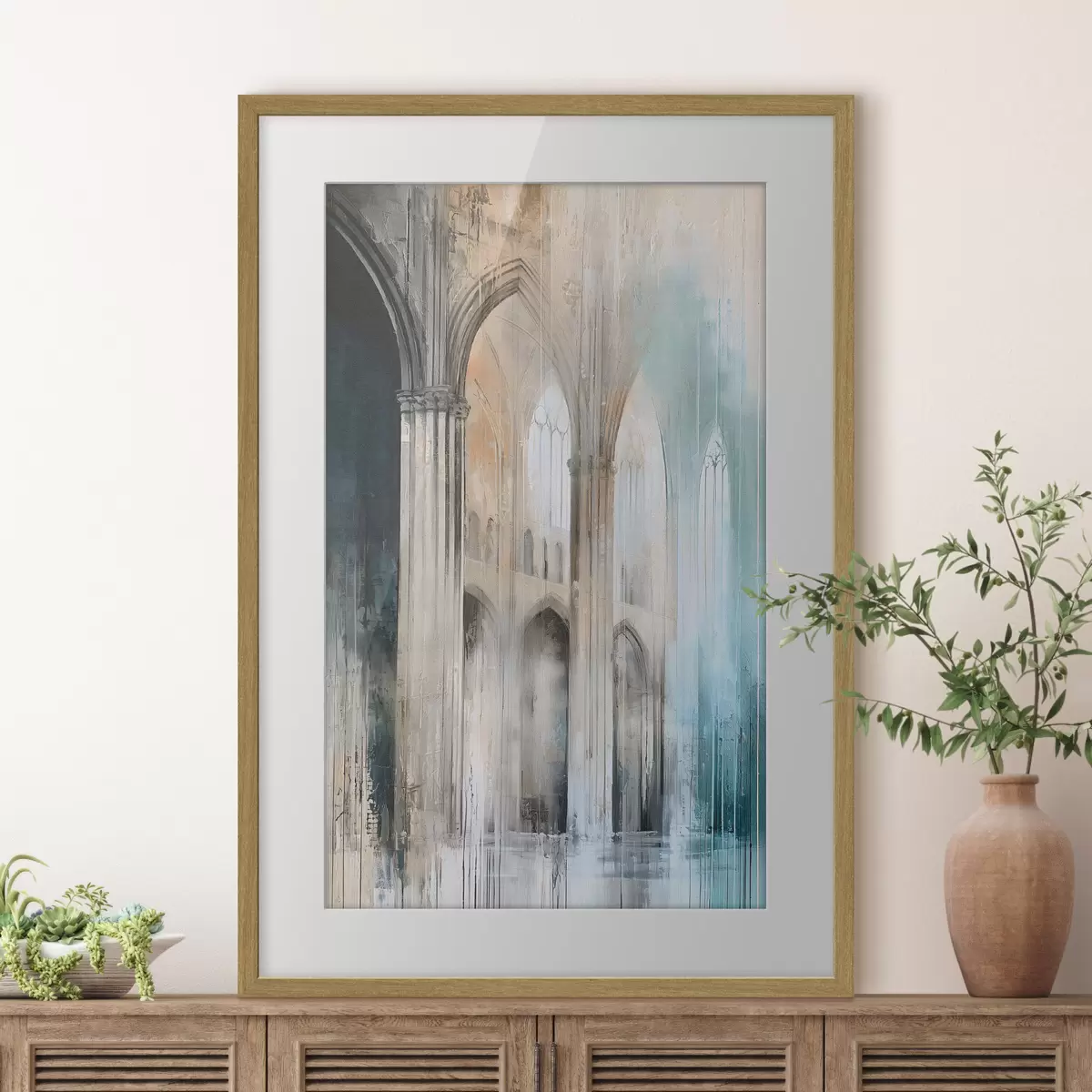 Plakat Abstrakcja architektoniczna f50480