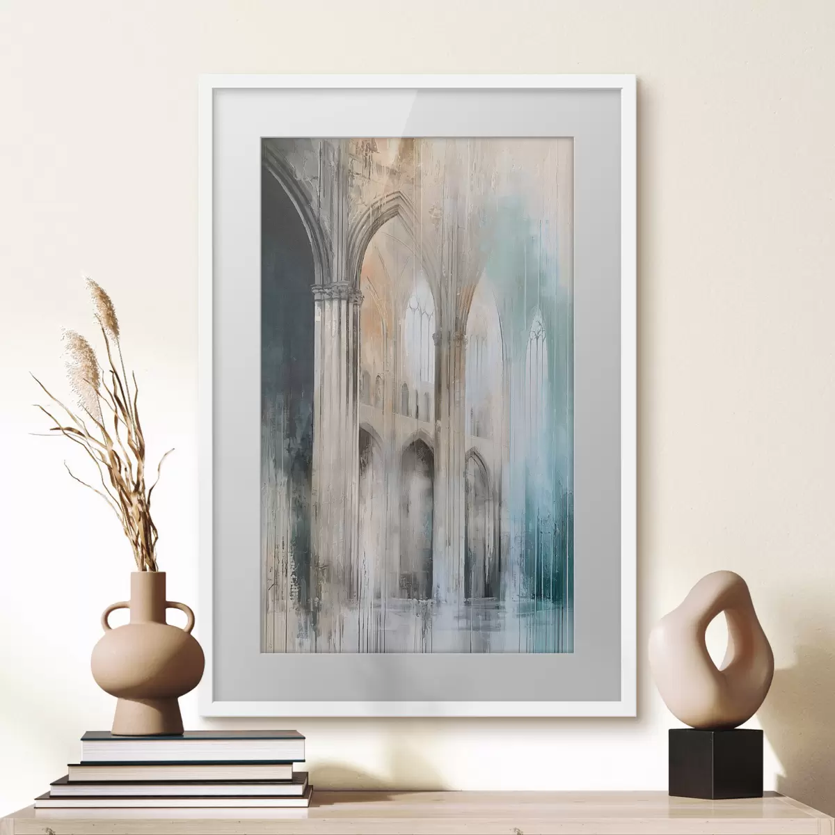 Plakat Abstrakcja architektoniczna f50480