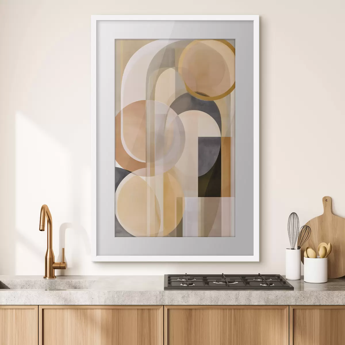 Plakat Abstrakcja w stylu skandynawskim f50490