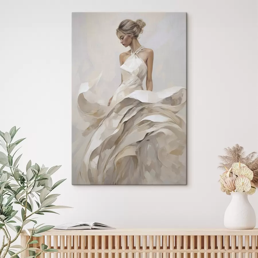 Obraz Dziewczyna w sukience s50658