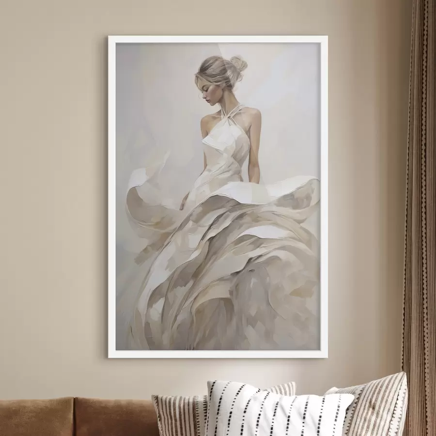 Fototapeta Dziewczyna w sukience f50658